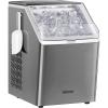 image:imageSilonn Ice Makers Countertop 44lbs Per Day 2 Ways to Add Water Auto SelfCleaning Stainless Steel Ice Machine for Home Office Bar PartyStainless Steelcube