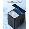 image:imageSilonn Ice Maker Countertop 8 Ice Cubes in 6 Mins 265 lbs24H 2 Bullet Ice Sizes SelfCleaning Bullet Ice Maker Portable Ice Machine for Kitchen Party Office and RV CampingEbony