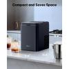 image:imageSilonn Ice Maker Countertop 8 Ice Cubes in 6 Mins 265 lbs24H 2 Bullet Ice Sizes SelfCleaning Bullet Ice Maker Portable Ice Machine for Kitchen Party Office and RV CampingEbony