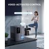 image:imageSilonn Nugget Ice Maker Countertop with APP amp Voice Control Self Cleaning Ice Machine with 3L Large Water Tank 40 lbs24H Soft Chewable Ice Portable Pebble Ice Maker for Home Kitchen and PartySilver Gray
