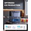 image:imageSilonn Nugget Ice Maker Countertop with APP amp Voice Control Self Cleaning Ice Machine with 3L Large Water Tank 40 lbs24H Soft Chewable Ice Portable Pebble Ice Maker for Home Kitchen and PartySilver Gray