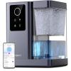 image:imageSilonn Nugget Ice Maker Countertop with APP amp Voice Control Self Cleaning Ice Machine with 3L Large Water Tank 40 lbs24H Soft Chewable Ice Portable Pebble Ice Maker for Home Kitchen and PartySilver Gray