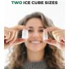 image:imageSilonn Ice Maker Countertop 9 Cubes Ready in 6 Mins 26lbs in 24Hrs SelfCleaning Ice Machine with Ice Scoop and Basket 2 Sizes of Bullet Ice for Home Kitchen Office Bar PartyObsidian