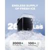 image:imageSilonn Ice Maker Countertop 9 Cubes Ready in 6 Mins 26lbs in 24Hrs SelfCleaning Ice Machine with Ice Scoop and Basket 2 Sizes of Bullet Ice for Home Kitchen Office Bar PartyObsidian