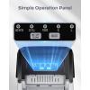 image:imageSilonn Ice Maker Countertop Stainless Steel Portable Ice Machine with Carry Handle SelfCleaning Ice Makers with Basket and Scoop 9 Cubes in 6 Mins 26 lbs per DayBlack
