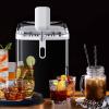 image:imageSilonn Ice Makers Countertop 9 Cubes Ready in 6 Mins 26lbs in 24Hrs SelfCleaning Ice Machine with Ice Scoop and Basket 2 Sizes of Bullet Ice for Home Kitchen Office Bar PartyBlack with Ice Basket Handle