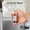 image:imageSilonn Ice Makers Countertop 9 Cubes Ready in 6 Mins 26lbs in 24Hrs SelfCleaning Ice Machine with Ice Scoop and Basket 2 Sizes of Bullet Ice for Home Kitchen Office Bar PartyStainless Steel with Ice Basket Handle