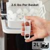 image:imageSilonn Ice Makers Countertop 9 Cubes Ready in 6 Mins 26lbs in 24Hrs SelfCleaning Ice Machine with Ice Scoop and Basket 2 Sizes of Bullet Ice for Home Kitchen Office Bar PartyBlack with Ice Basket Handle