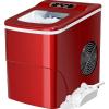 image:imageSilonn Portable 4Power Ice Maker  9 Cubes in 6 Mins 22lbsDay  12V24V Car amp 100240V AC SolarReady AutoClean Countertop Ice Machine for Camping RV Home amp Outdoor No Plumbing NeededLight gray