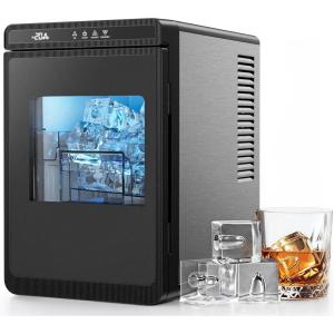 image:imageSilonn 24 Sphere Ice Maker Clear Ice Ball Maker with SlowMelting 3 pcs in 40 Mins 100 pcsDay Crystal Sphere amp Rapid Sphere Technology SelfCleaning Ice Maker Countertop Ideal for WhiskeyElegant Black