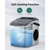 image:imageSilonn Nugget Ice Maker Countertop Pebble Ice Makers with Crushed Soft Chewable Ice 33lbs Per Day with Scoop Pellet Portable Ice Machines with AutoCleaning for Home Kitchen Office BlackGrey