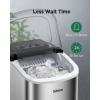 image:imageSilonn Nugget Ice Maker Countertop Pebble Ice Makers with Crushed Soft Chewable Ice 33lbs Per Day with Scoop Pellet Portable Ice Machines with AutoCleaning for Home Kitchen Office BlackGrey