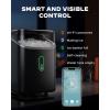 image:imageSilonn Nugget Ice Maker Countertop Pebble Ice Makers with Crushed Soft Chewable Ice 33lbs Per Day with Scoop Pellet Portable Ice Machines with AutoCleaning for Home Kitchen Office BlackModel with App Support