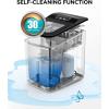 image:imageSilonn Nugget Ice Maker Countertop Pebble Ice Makers with Crushed Soft Chewable Ice 33lbs Per Day with Scoop Pellet Portable Ice Machines with AutoCleaning for Home Kitchen Office BlackEbony