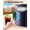 image:imageSilonn Nugget Ice Maker Countertop Pebble Ice Makers with Crushed Soft Chewable Ice 33lbs Per Day with Scoop Pellet Portable Ice Machines with AutoCleaning for Home Kitchen Office BlackBlue