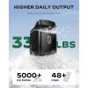 image:imageSilonn Nugget Ice Maker Countertop Pebble Ice Makers with Crushed Soft Chewable Ice 33lbs Per Day with Scoop Pellet Portable Ice Machines with AutoCleaning for Home Kitchen Office BlackDark