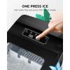 image:imageSilonn Nugget Ice Maker Countertop Pebble Ice Makers with Crushed Soft Chewable Ice 33lbs Per Day with Scoop Pellet Portable Ice Machines with AutoCleaning for Home Kitchen Office BlackEbony