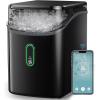 image:imageSilonn Nugget Ice Maker Countertop Pebble Ice Makers with Crushed Soft Chewable Ice 33lbs Per Day with Scoop Pellet Portable Ice Machines with AutoCleaning for Home Kitchen Office BlackModel with App Support