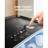 image:imageSilonn Stainless Steel Countertop Ice Maker 26 lbsDay Fast Ice Production in 6 Mins SelfCleaning Compact Ice Machine for Home Kitchen Office amp PartiesDark Black