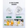 image:imageSilonn Stainless Steel Countertop Ice Maker 26 lbsDay Fast Ice Production in 6 Mins SelfCleaning Compact Ice Machine for Home Kitchen Office amp PartiesBlackPRO
