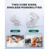 image:imageSilonn Stainless Steel Countertop Ice Maker 26 lbsDay Fast Ice Production in 6 Mins SelfCleaning Compact Ice Machine for Home Kitchen Office amp PartiesBlack