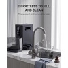 image:imageNugget Ice Maker Countertop Silonn Chewable Pellet Ice Machine with SelfCleanin Function 33lbs24H Portable Ice Makers for Home Kitchen Officce Stainless SteelSliver Grey
