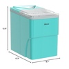 image:imageNugget Ice Maker Countertop Silonn Chewable Pellet Ice Machine with SelfCleanin Function 33lbs24H Portable Ice Makers for Home Kitchen Officce Stainless SteelGreen