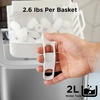 image:imageNugget Ice Maker Countertop Silonn Chewable Pellet Ice Machine with SelfCleanin Function 33lbs24H Portable Ice Makers for Home Kitchen Officce Stainless SteelStainless Steel with Ice Basket Handle
