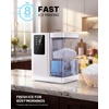 image:imageNugget Ice Maker Countertop Silonn Chewable Pellet Ice Machine with SelfCleanin Function 33lbs24H Portable Ice Makers for Home Kitchen Officce Stainless SteelWhite PRO