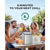 image:imageNugget Ice Maker Countertop Silonn Chewable Pellet Ice Machine with SelfCleanin Function 33lbs24H Portable Ice Makers for Home Kitchen Officce Stainless SteelSatin Silver