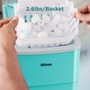 image:imageNugget Ice Maker Countertop Silonn Chewable Pellet Ice Machine with SelfCleanin Function 33lbs24H Portable Ice Makers for Home Kitchen Officce Stainless SteelGreen
