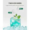 image:imageNugget Ice Maker Countertop Silonn Chewable Pellet Ice Machine with SelfCleanin Function 33lbs24H Portable Ice Makers for Home Kitchen Officce Stainless SteelEbony