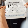 image:imageNugget Ice Maker Countertop Silonn Chewable Pellet Ice Machine with SelfCleanin Function 33lbs24H Portable Ice Makers for Home Kitchen Officce Stainless SteelBlack