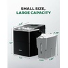 image:imageNugget Ice Maker Countertop Silonn Chewable Pellet Ice Machine with SelfCleanin Function 33lbs24H Portable Ice Makers for Home Kitchen Officce Stainless SteelBlacklarge