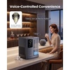 image:imageNugget Ice Maker Countertop Silonn Chewable Pellet Ice Machine with SelfCleanin Function 33lbs24H Portable Ice Makers for Home Kitchen Officce Stainless SteelSliver Grey