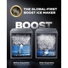 image:imageNugget Ice Maker Countertop Silonn Chewable Pellet Ice Machine with SelfCleanin Function 33lbs24H Portable Ice Makers for Home Kitchen Officce Stainless SteelGrey
