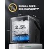 image:imageNugget Ice Maker Countertop Silonn Chewable Pellet Ice Machine with SelfCleanin Function 33lbs24H Portable Ice Makers for Home Kitchen Officce Stainless SteelBlacklarge