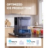 image:imageNugget Ice Maker Countertop Silonn Chewable Pellet Ice Machine with SelfCleanin Function 33lbs24H Portable Ice Makers for Home Kitchen Officce Stainless SteelSliver Grey