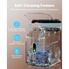 image:imageNugget Ice Maker Countertop Silonn Chewable Pellet Ice Machine with SelfCleanin Function 33lbs24H Portable Ice Makers for Home Kitchen Officce Stainless SteelBlackPRO