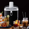 image:imageNugget Ice Maker Countertop Silonn Chewable Pellet Ice Machine with SelfCleanin Function 33lbs24H Portable Ice Makers for Home Kitchen Officce Stainless SteelBlack with Ice Basket Handle