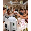 image:imageNugget Ice Maker Countertop Silonn Chewable Pellet Ice Machine with SelfCleanin Function 33lbs24H Portable Ice Makers for Home Kitchen Officce Stainless SteelStainless SteelPRO