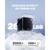 image:imageNugget Ice Maker Countertop Silonn Chewable Pellet Ice Machine with SelfCleanin Function 33lbs24H Portable Ice Makers for Home Kitchen Officce Stainless SteelBlacklarge
