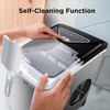 image:imageNugget Ice Maker Countertop Silonn Chewable Pellet Ice Machine with SelfCleanin Function 33lbs24H Portable Ice Makers for Home Kitchen Officce Stainless SteelStainless Steel with Ice Basket Handle