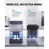 image:imageNugget Ice Maker Countertop Silonn Chewable Pellet Ice Machine with SelfCleanin Function 33lbs24H Portable Ice Makers for Home Kitchen Officce Stainless SteelSliver Grey