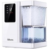 image:imageNugget Ice Maker Countertop Silonn Chewable Pellet Ice Machine with SelfCleanin Function 33lbs24H Portable Ice Makers for Home Kitchen Officce Stainless SteelWhite PRO