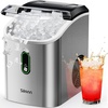image:imageNugget Ice Maker Countertop Silonn Chewable Pellet Ice Machine with SelfCleanin Function 33lbs24H Portable Ice Makers for Home Kitchen Officce Stainless SteelStainless SteelPRO