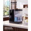 image:imageSilonn Countertop Nugget Ice Maker 40 Lbs Daily Ice Production with 3L Removable Water Tank SelfCleaning Pebble Ice Machine 12H Timer Quiet 40 dB Operation for Home Office amp PartiesPure Black