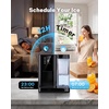 image:imageSilonn Countertop Nugget Ice Maker 40 Lbs Daily Ice Production with 3L Removable Water Tank SelfCleaning Pebble Ice Machine 12H Timer Quiet 40 dB Operation for Home Office amp PartiesPure Black