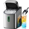 image:imageSilonn Nugget Ice Maker  Timer Ice Machine with SelfCleaning 45lbs per Day Pebble Ice Maker with Soft Chewable Ice OneClick Operation Ice Machine for Home Kitchen OfficeStainless Steel