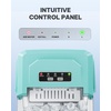 image:imageSilonn Nugget Ice Maker  Timer Ice Machine with SelfCleaning 45lbs per Day Pebble Ice Maker with Soft Chewable Ice OneClick Operation Ice Machine for Home Kitchen OfficeGreen